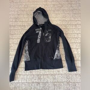 Oakley Charcoal and Black Hoodie